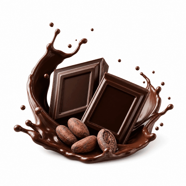 Ingredientes naturales del sabor Chocolate