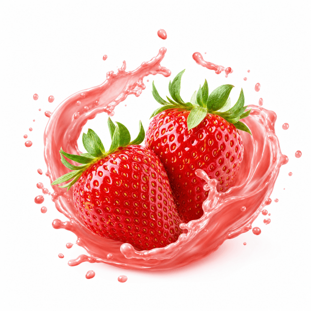 Ingredientes naturales del sabor Fresa