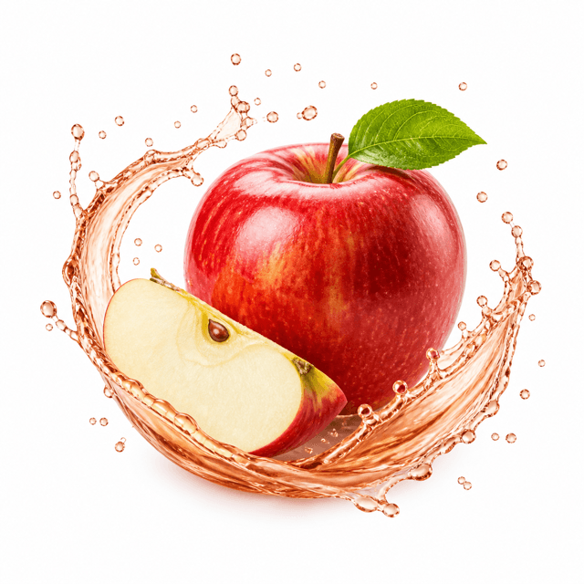 Ingredientes naturales del sabor Manzana