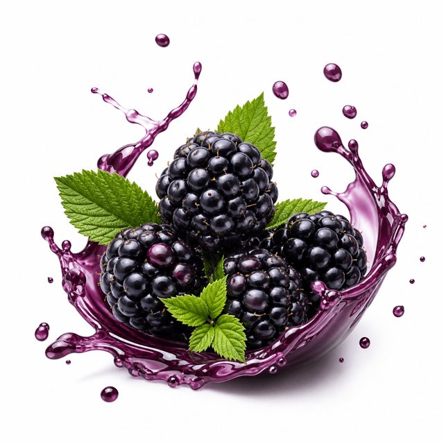 Ingredientes naturales del sabor Mora